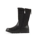 BLOSSON BLACK LEATHER WATERPROOF BOOT