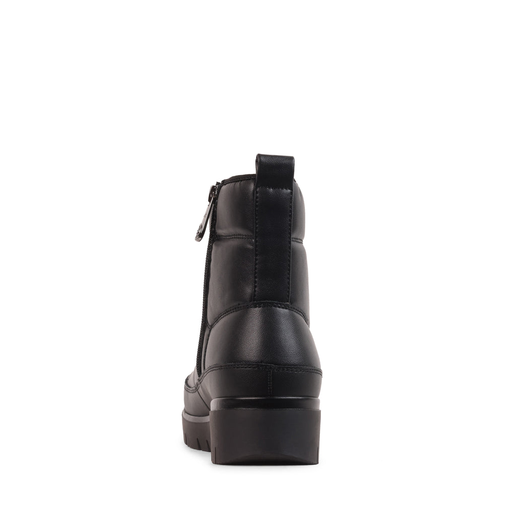 AZALEA BLACK LEATHER WATERPROOF BOOT