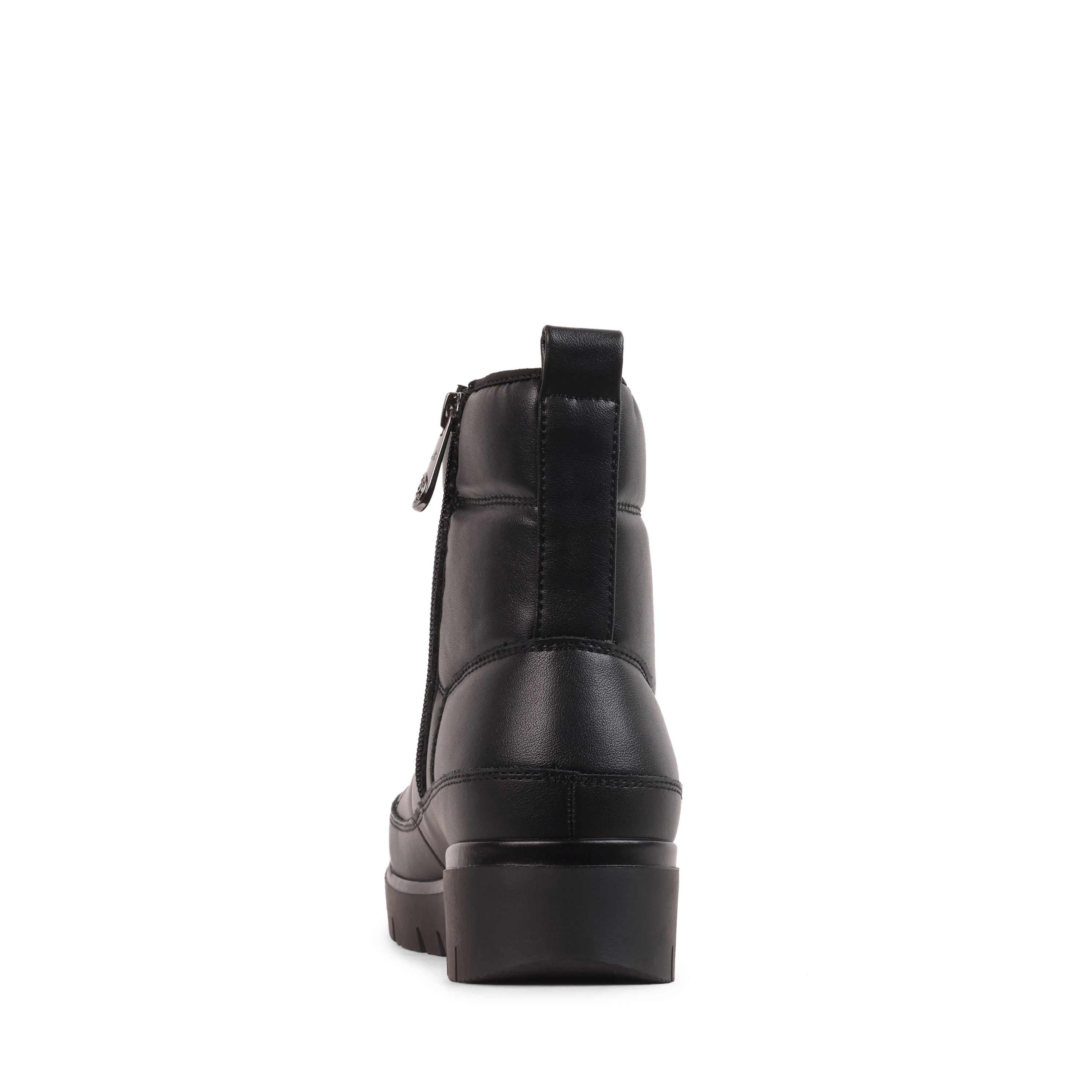 AZALEA BLACK LEATHER WATERPROOF BOOT