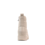 AZALEA OFF WHITE LEATHER WATEPROOF BOOT