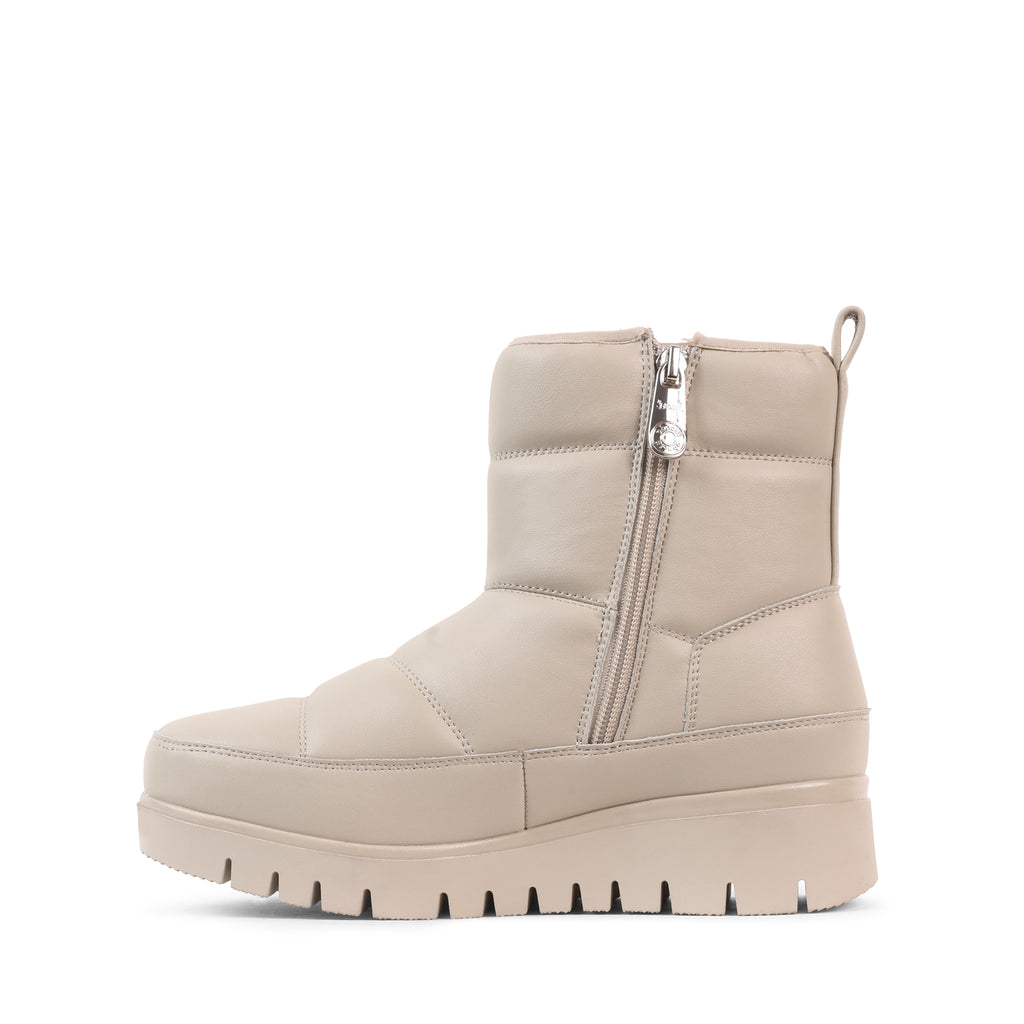 AZALEA OFF WHITE LEATHER WATEPROOF BOOT