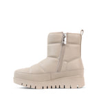 AZALEA OFF WHITE LEATHER WATEPROOF BOOT