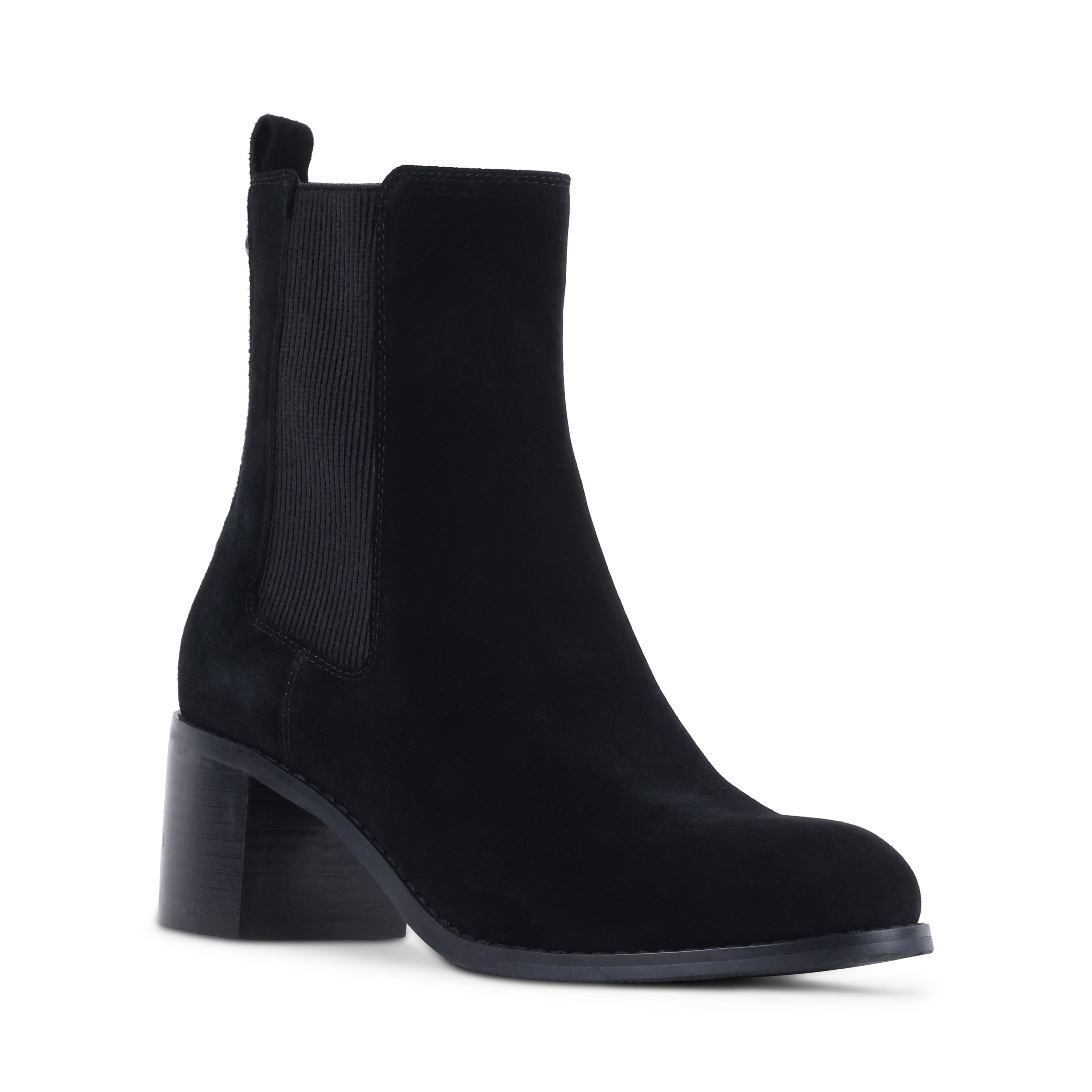 MAHALIAS BLACK SUEDE WATERPROOF BOOT