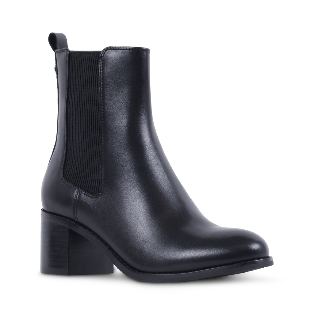 MAHALIA BLACK LEATHER WATERPROOF BOOT