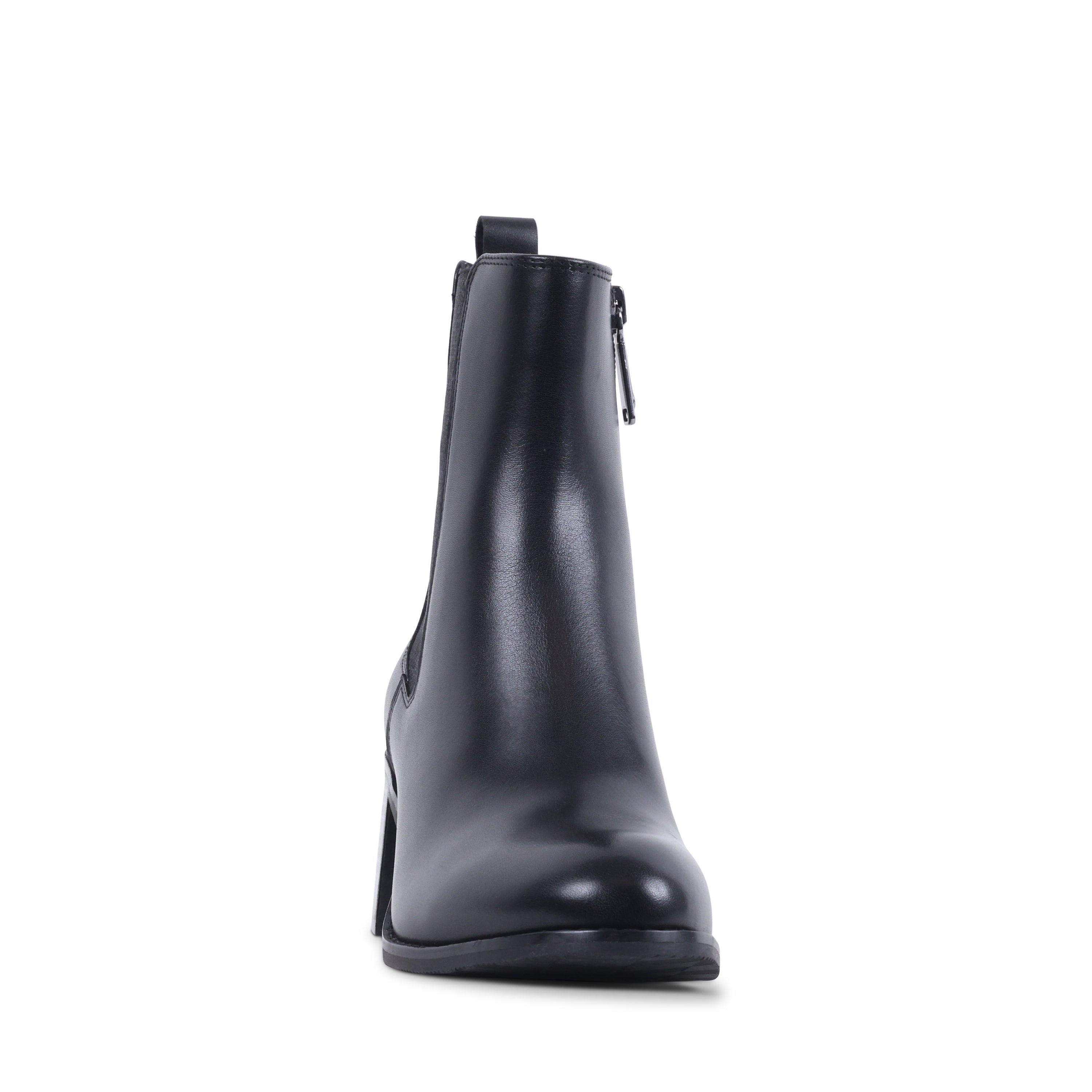 MAHALIA BLACK LEATHER WATERPROOF BOOT