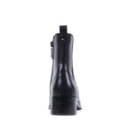 GAYLINE BLACK LEATHER WATERPROOF BOOT