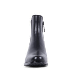 GAYLINE BLACK LEATHER WATERPROOF BOOT