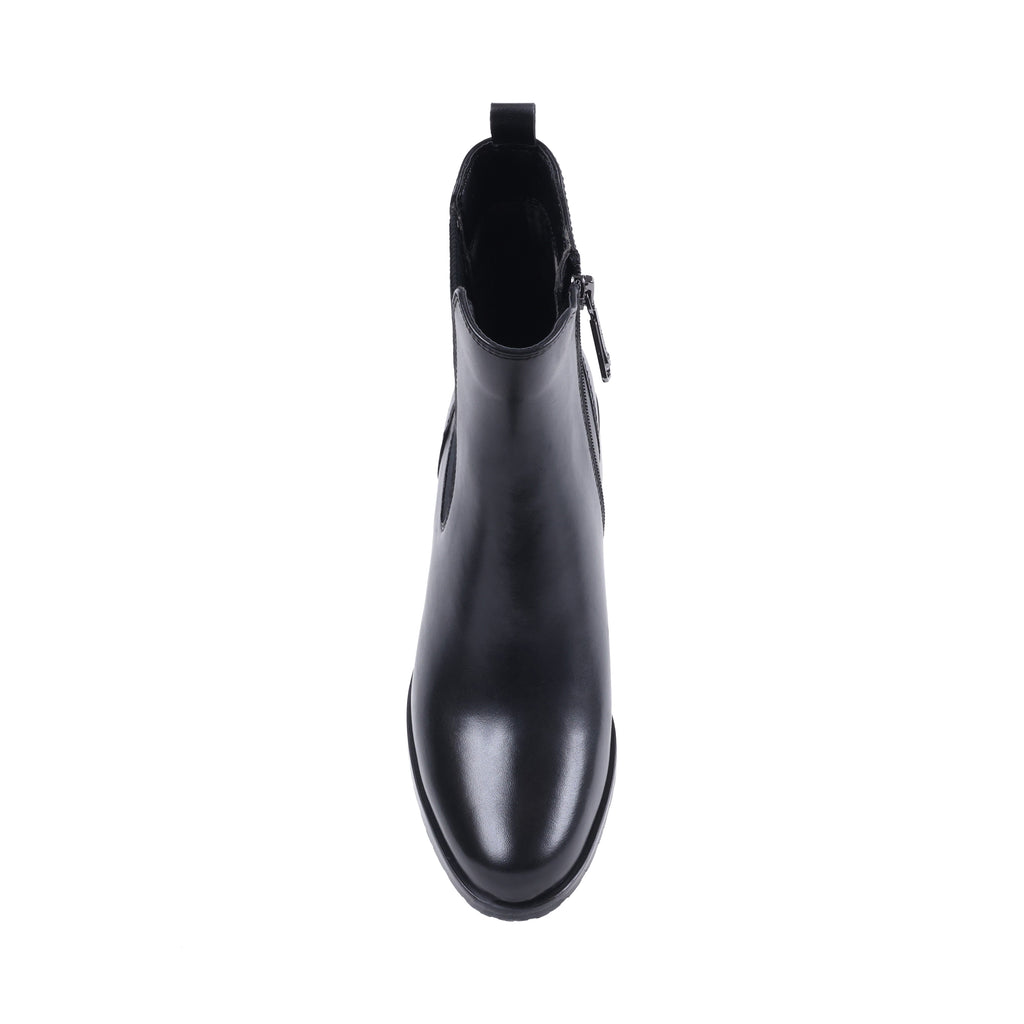 GAYLINE BLACK LEATHER WATERPROOF BOOT