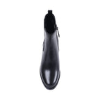 GAYLINE BLACK LEATHER WATERPROOF BOOT