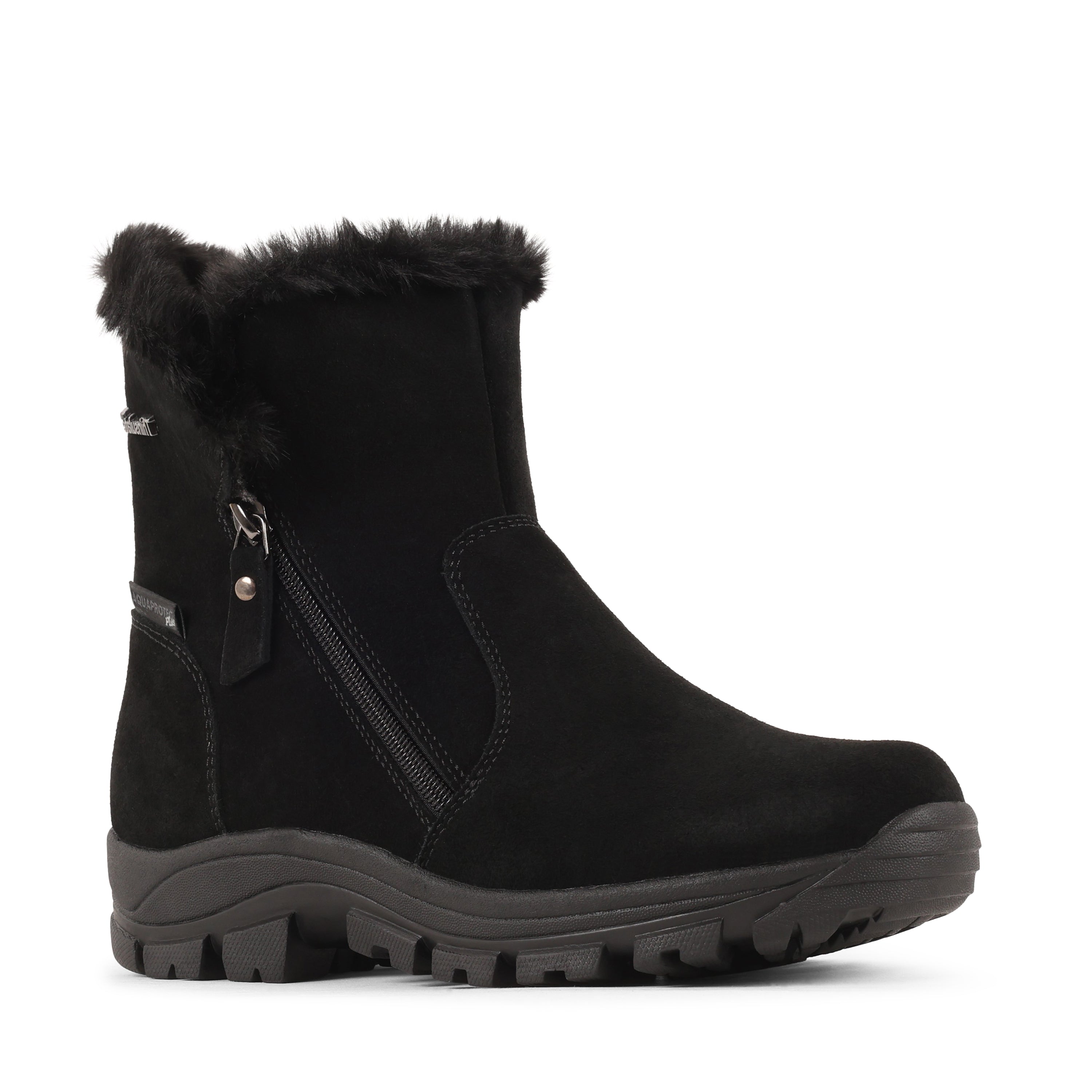 MONROES BLACK SUEDE WATERPROOF BOOT