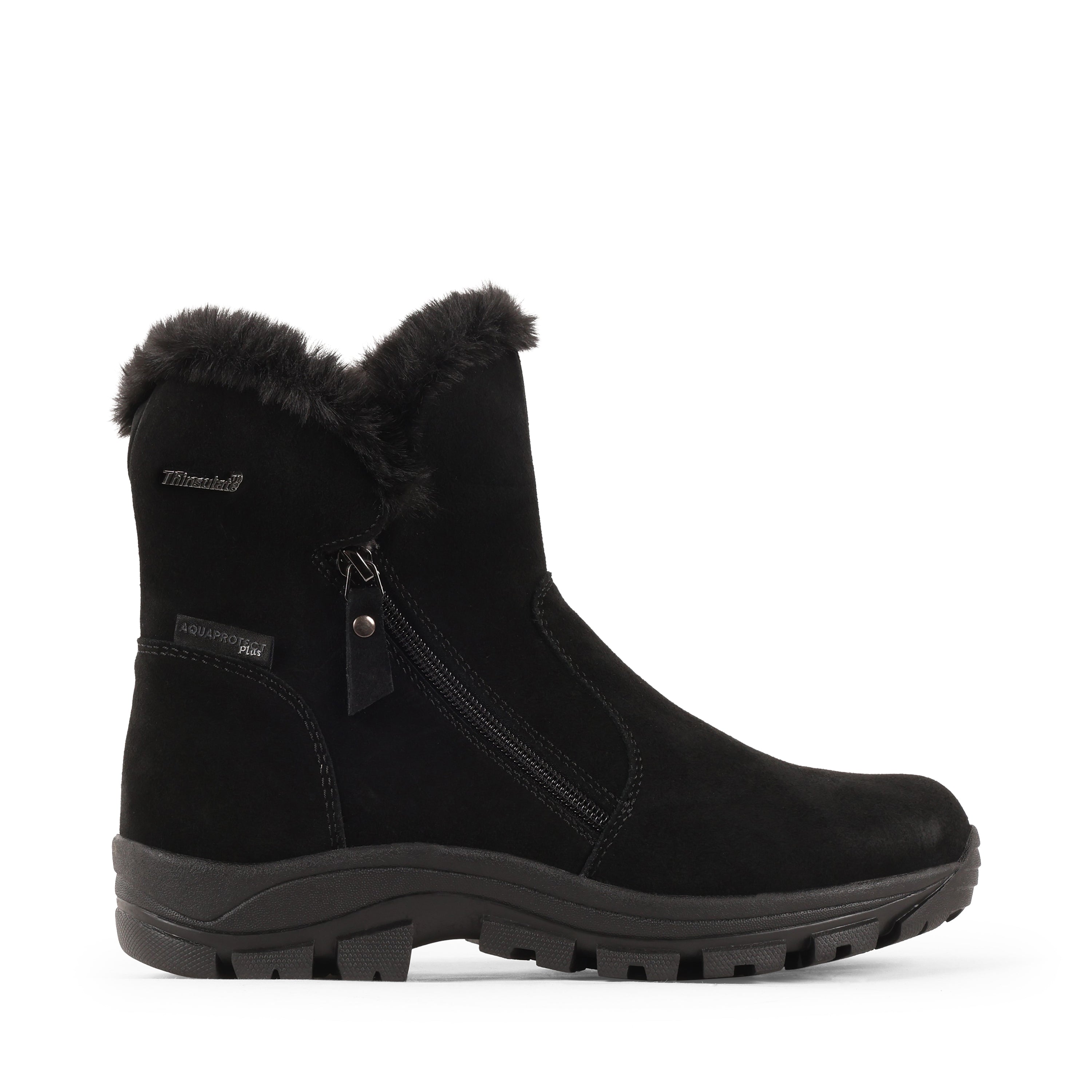 MONROES BLACK SUEDE WATERPROOF BOOT