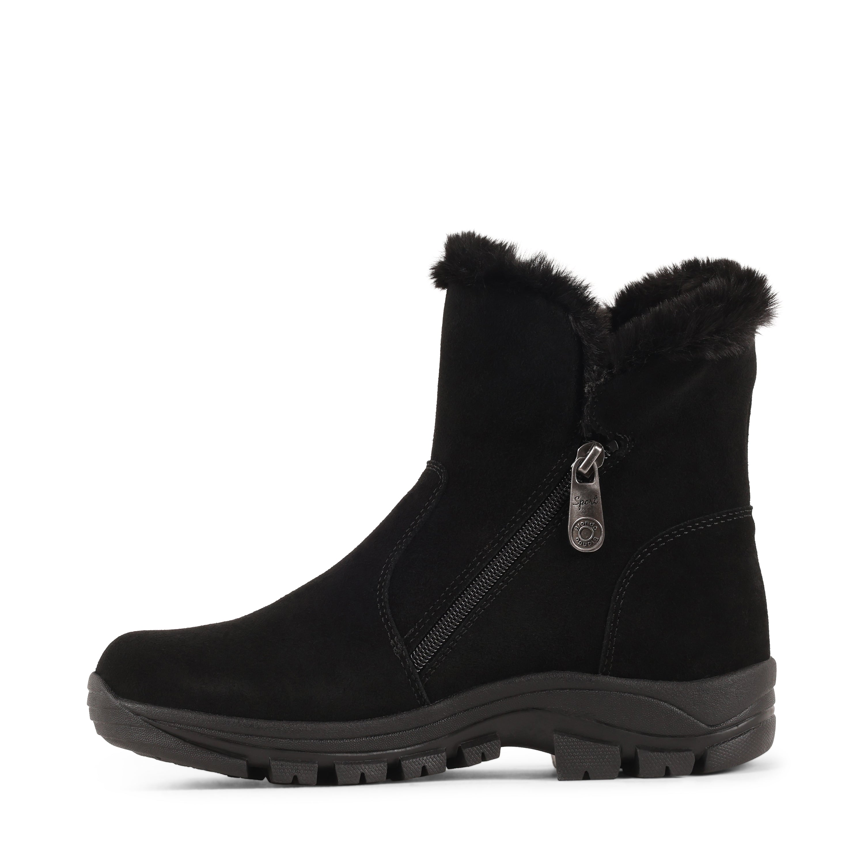 MONROES BLACK SUEDE WATERPROOF BOOT