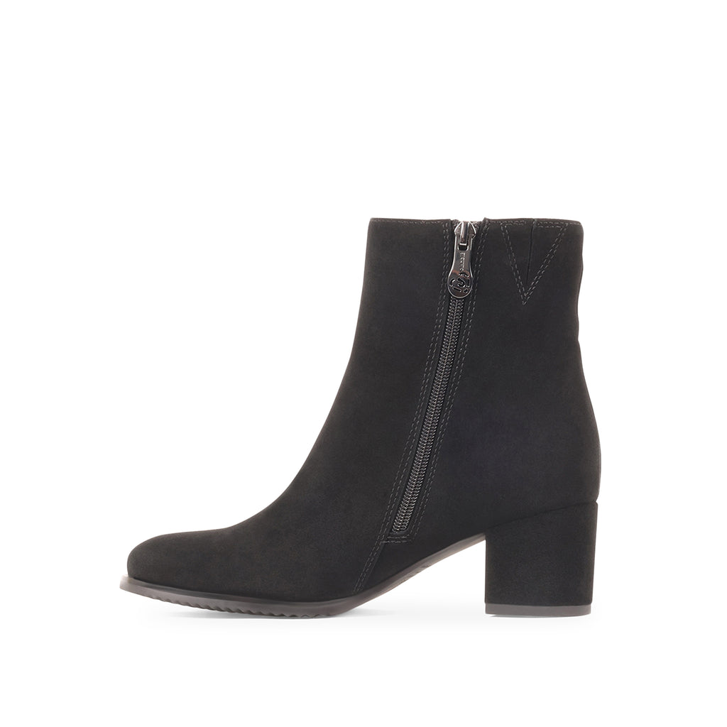 AMARIS BLACK SUEDE WATERPROOF BOOT