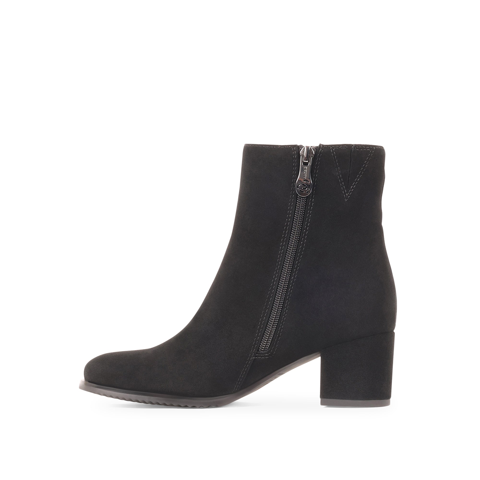 AMARIS BLACK SUEDE WATERPROOF BOOT