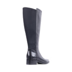 GEENIE-WC BLACK LEATHER WATERPROOF BOOT