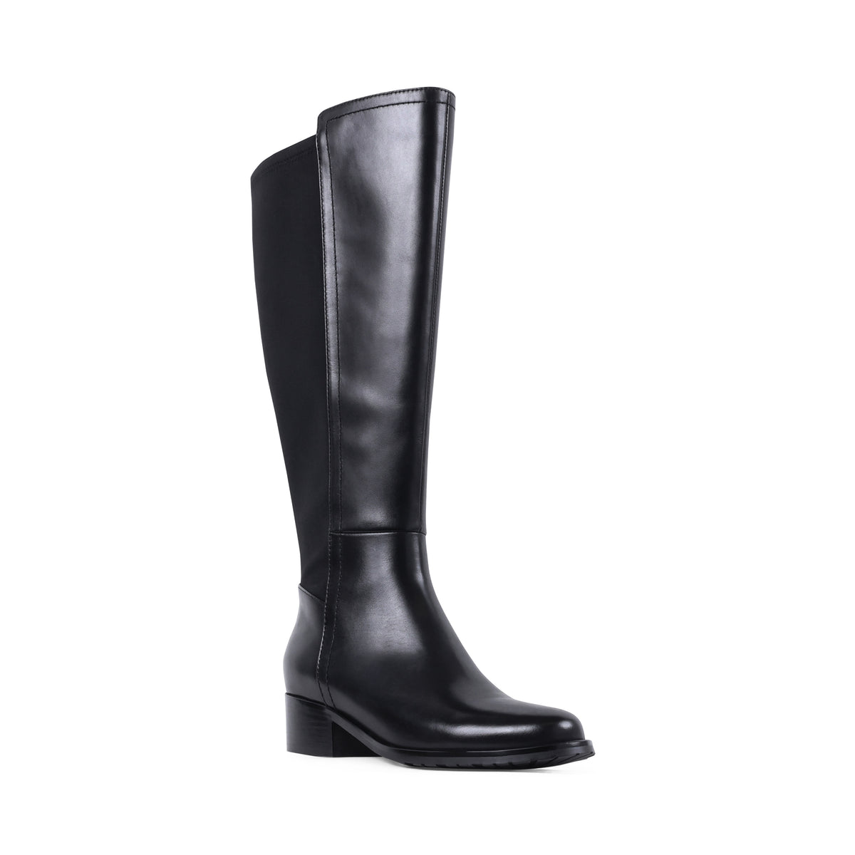 GEENIE-WC BLACK LEATHER WATERPROOF BOOT