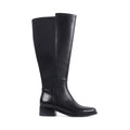 GEENIE-WC BLACK LEATHER WATERPROOF BOOT