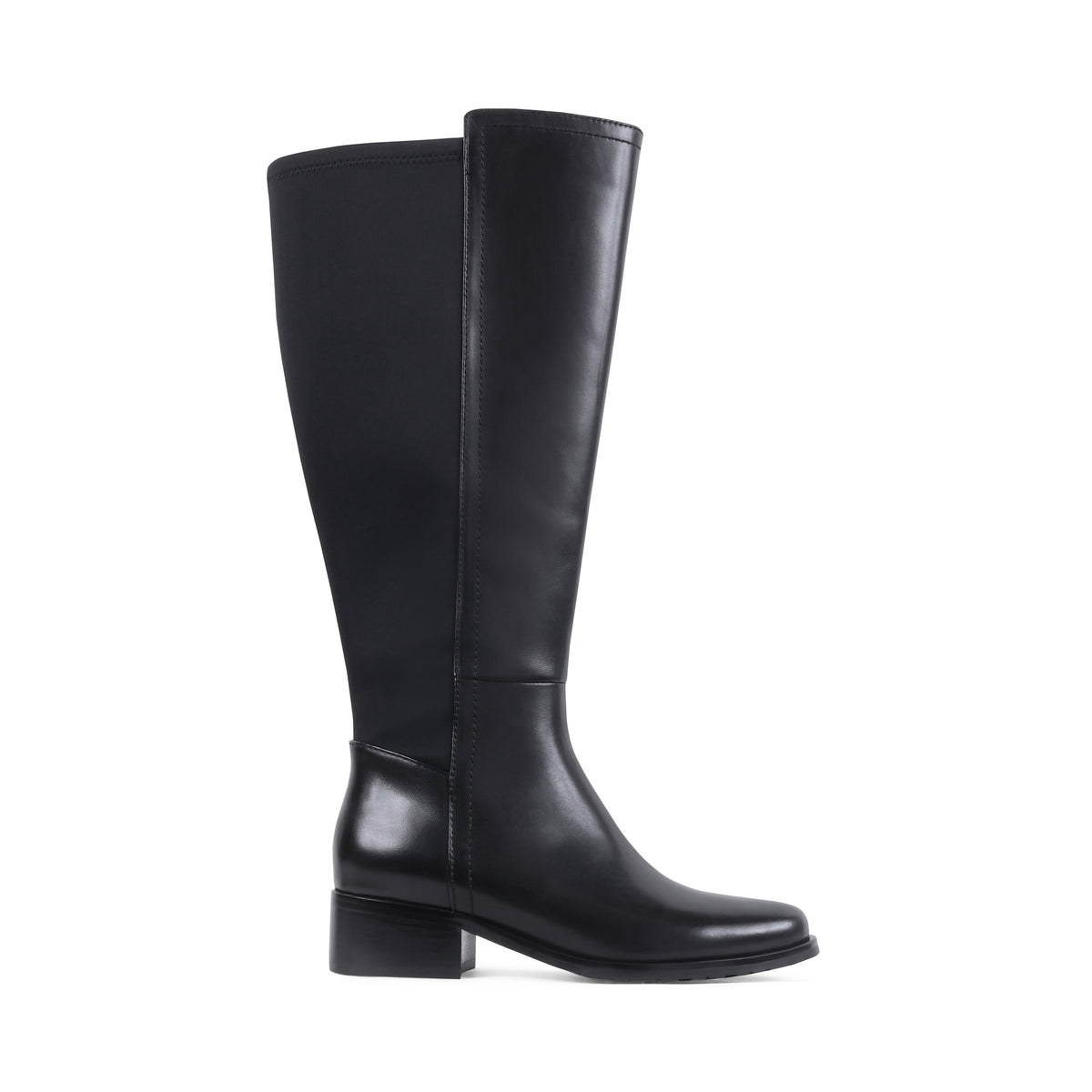 GEENIE-WC BLACK LEATHER WATERPROOF BOOT