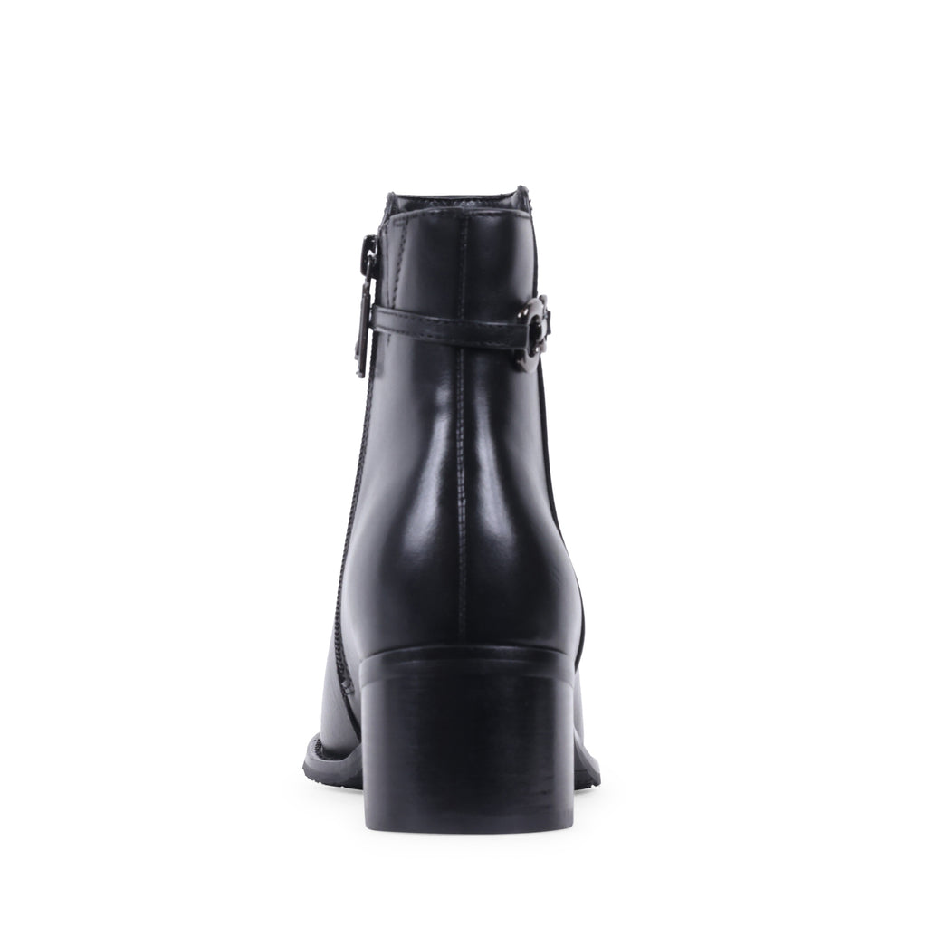 HAVEN BLACK LEATHER WATERPROOF BOOT