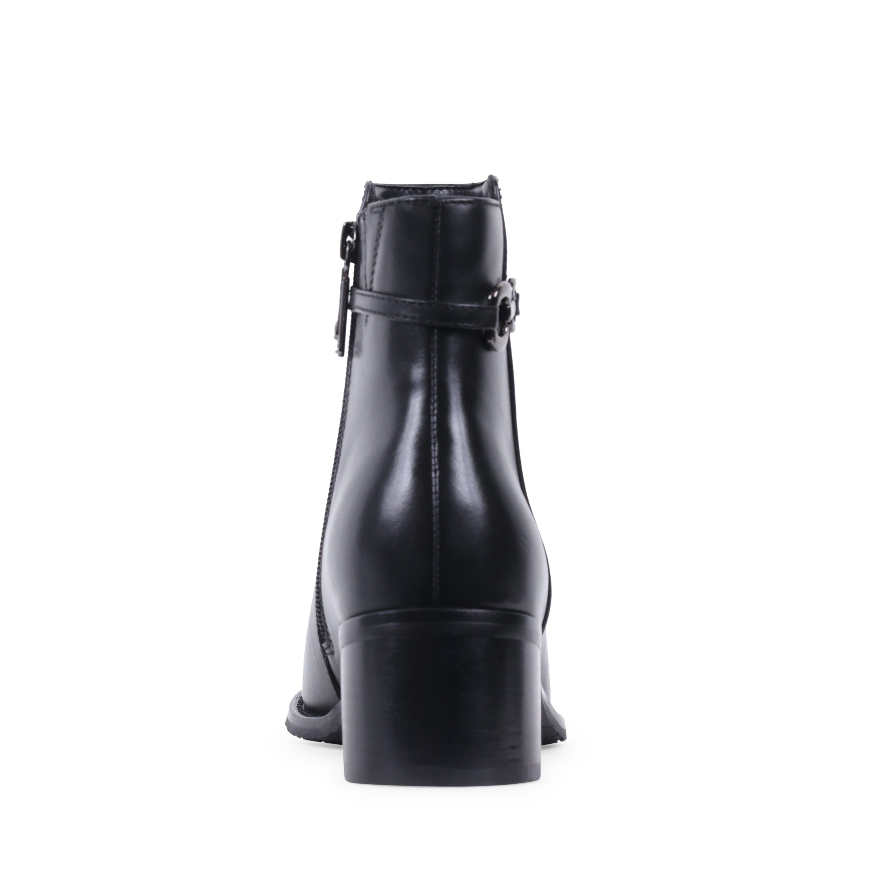 HAVEN BLACK LEATHER WATERPROOF BOOT