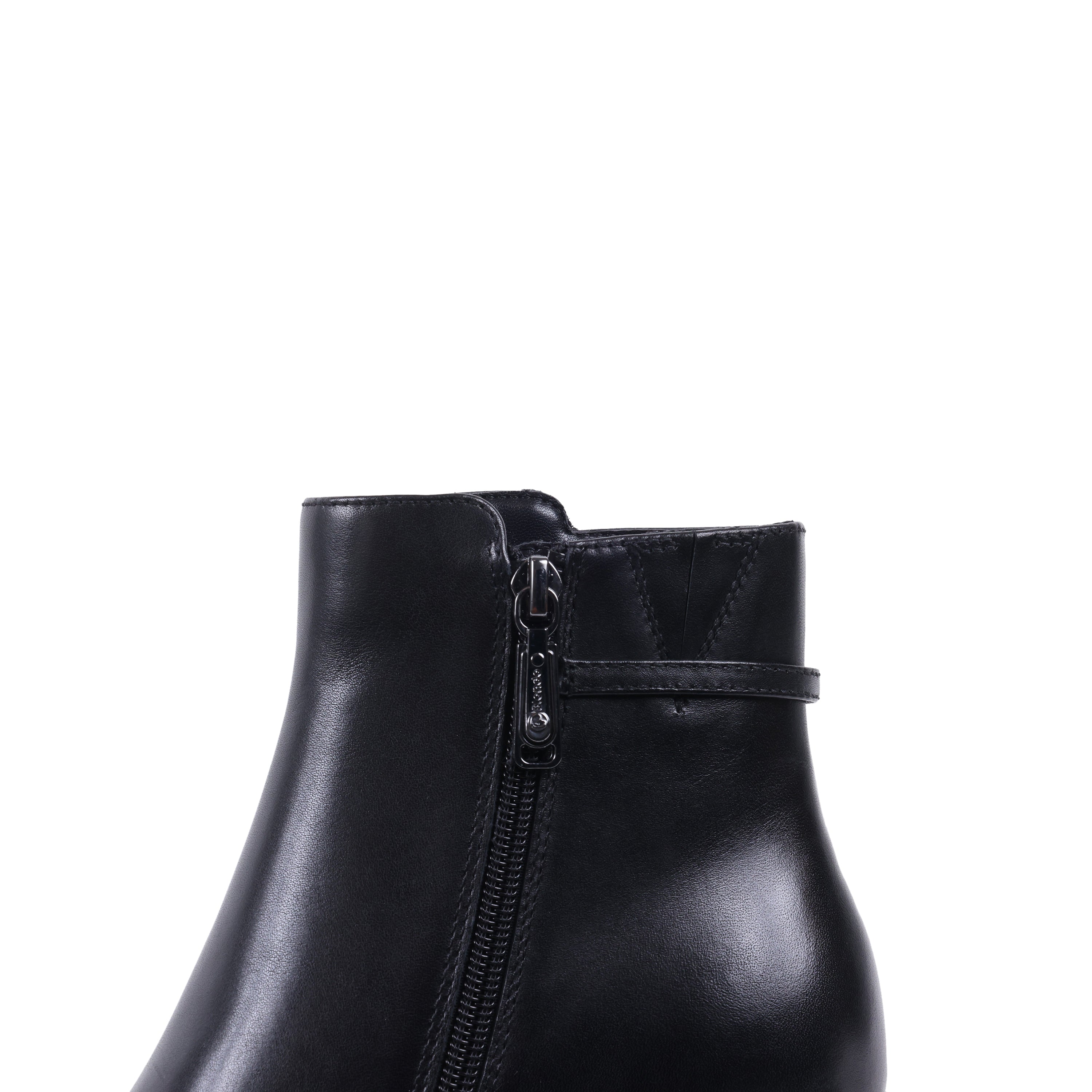 HAVEN BLACK LEATHER WATERPROOF BOOT