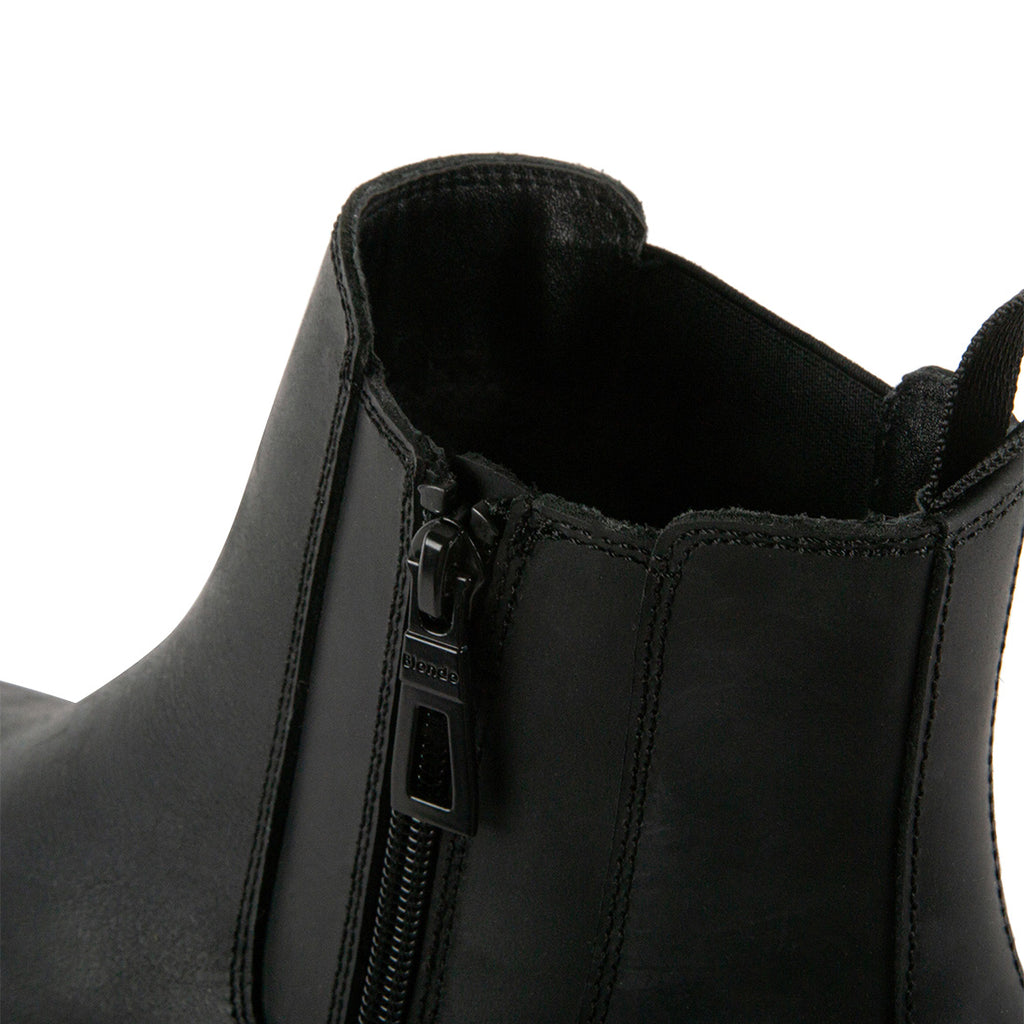 BLACK LEATHER