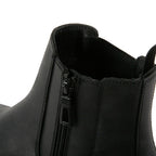 BLACK LEATHER