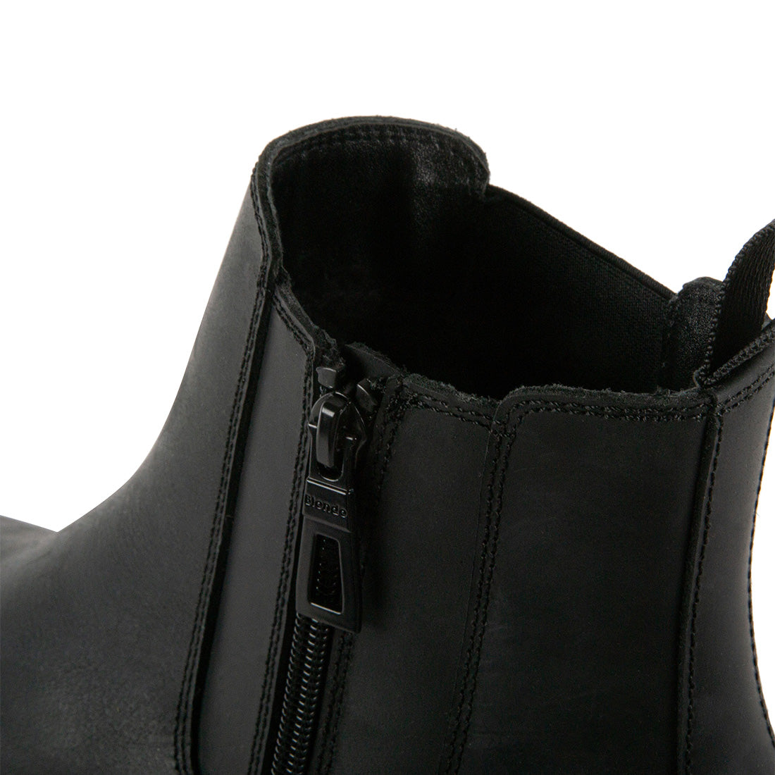 BLACK LEATHER
