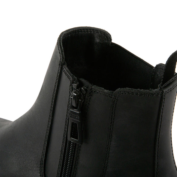 BLACK LEATHER