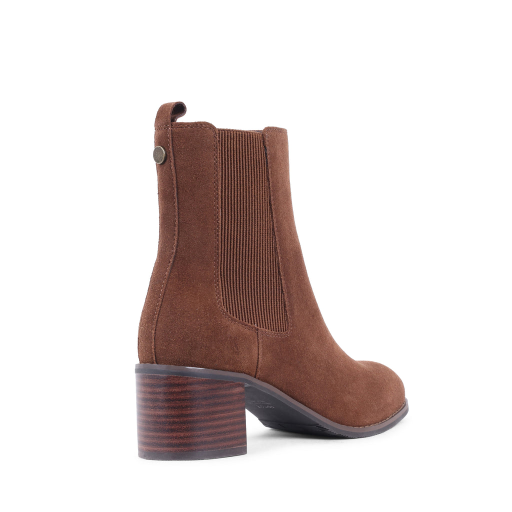 MAHALIAS CHESNUT SUEDE WATERPROOF BOOT