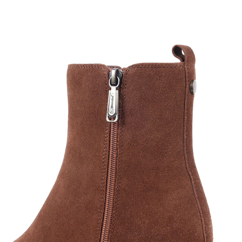 MAHALIAS CHESNUT SUEDE WATERPROOF BOOT