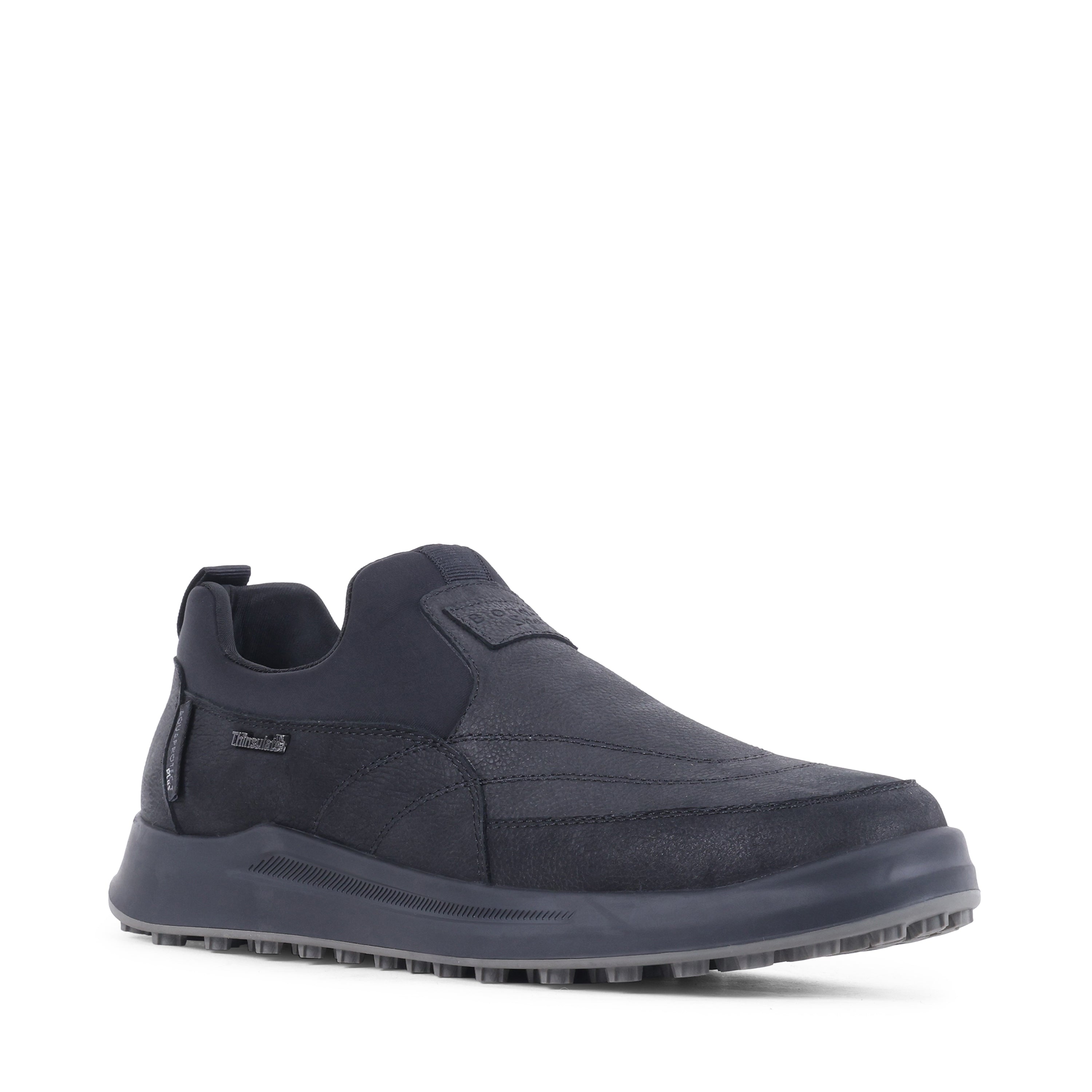 MATT BLACK NUBUCK WATERPROOF BOOT