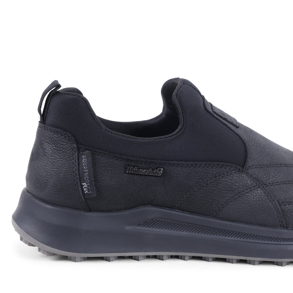 MATT BLACK NUBUCK WATERPROOF BOOT