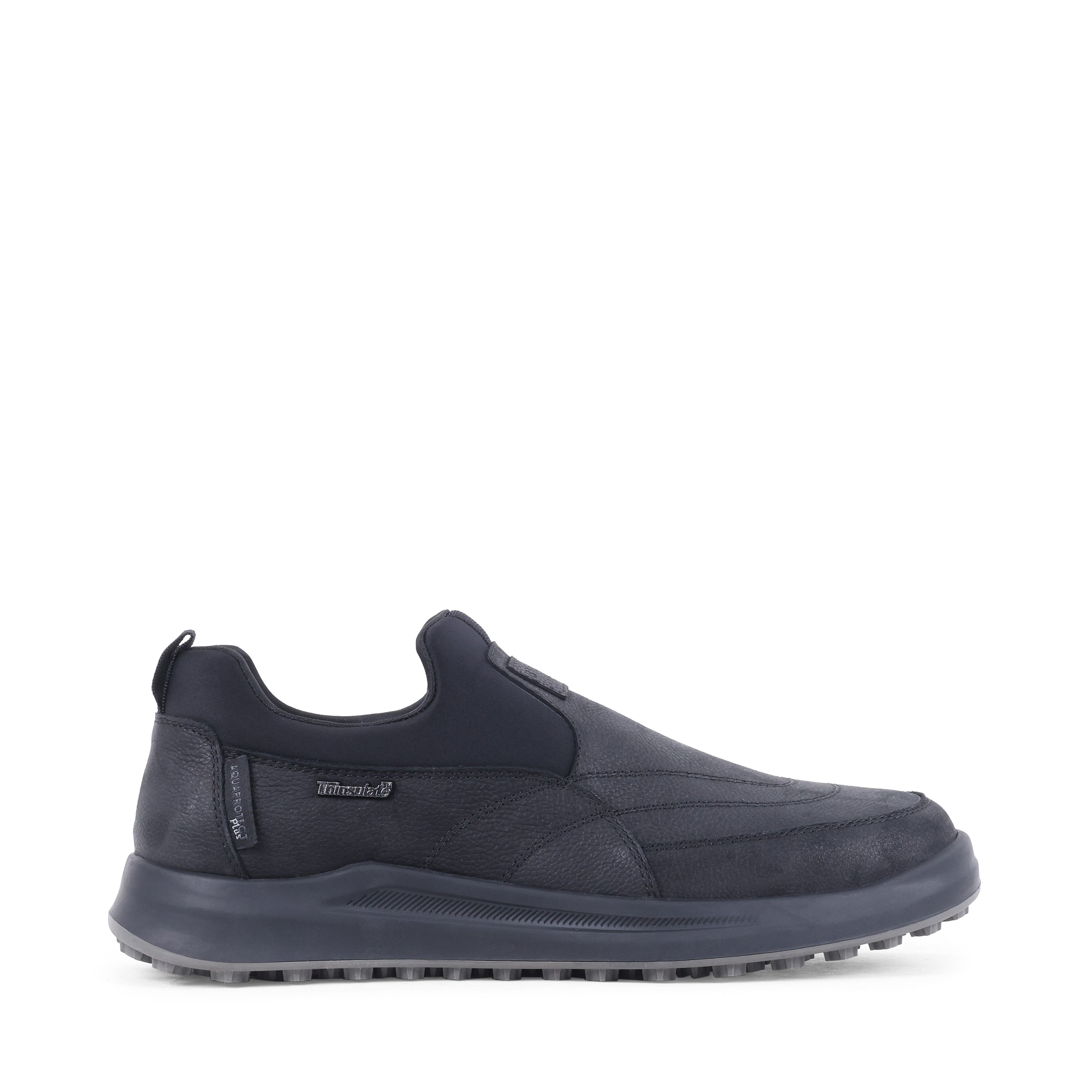 MATT BLACK NUBUCK WATERPROOF BOOT