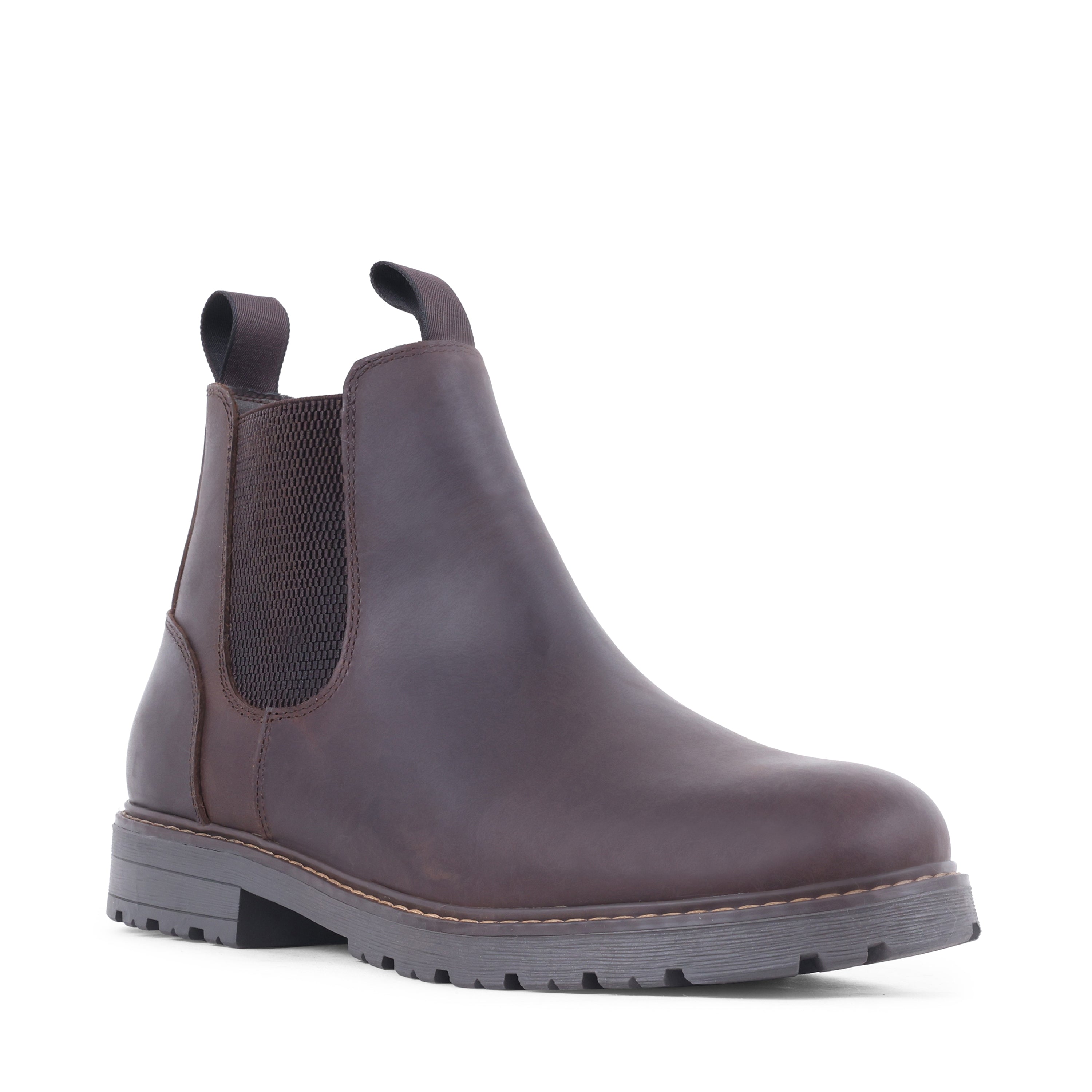 NICKY BROWN LEATHER WATERPROOF BOOT