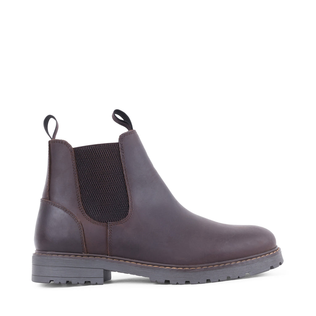 NICKY BROWN LEATHER WATERPROOF BOOT