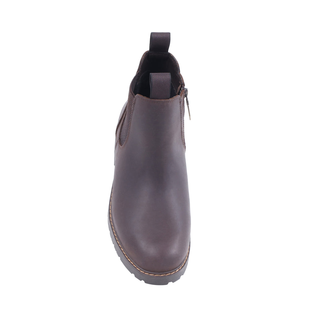 NICKY BROWN LEATHER WATERPROOF BOOT