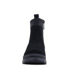 NICOLEES BLACK SUEDE WATERPROOF BOOT