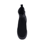 NICOLEES BLACK SUEDE WATERPROOF BOOT