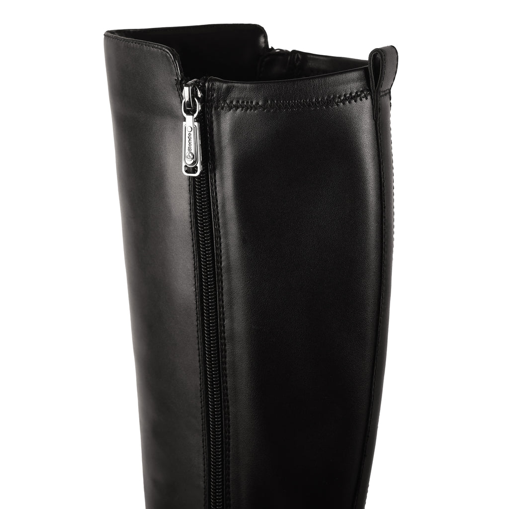 BLACK LEATHER