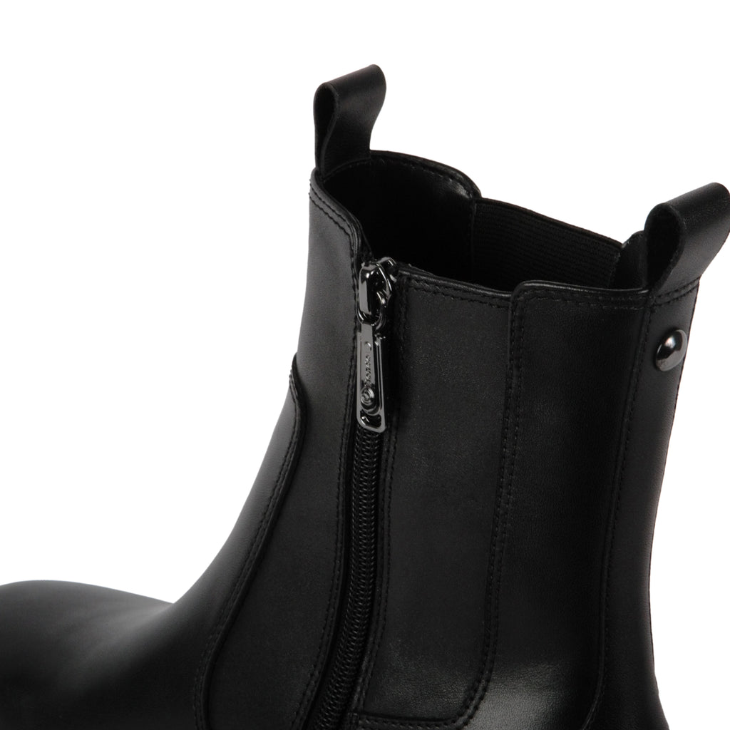 BLACK LEATHER