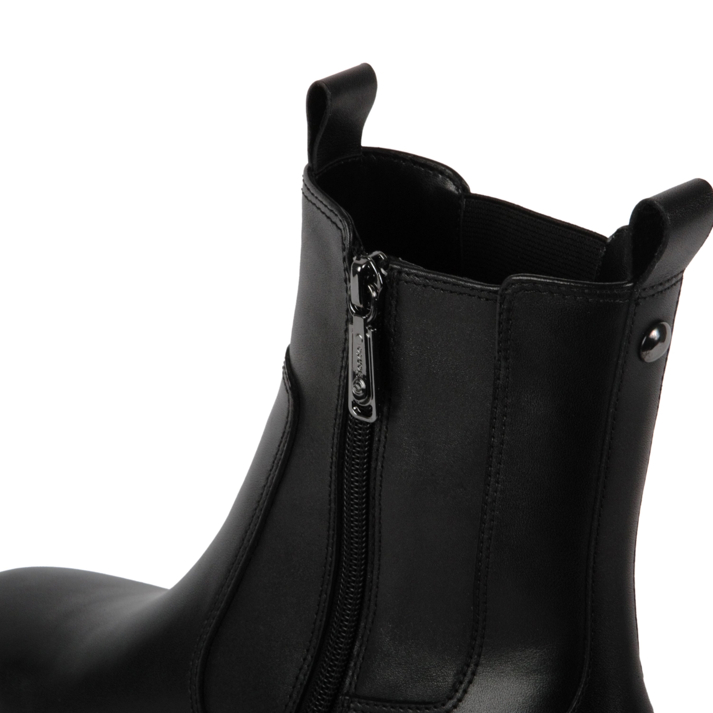 BLACK LEATHER