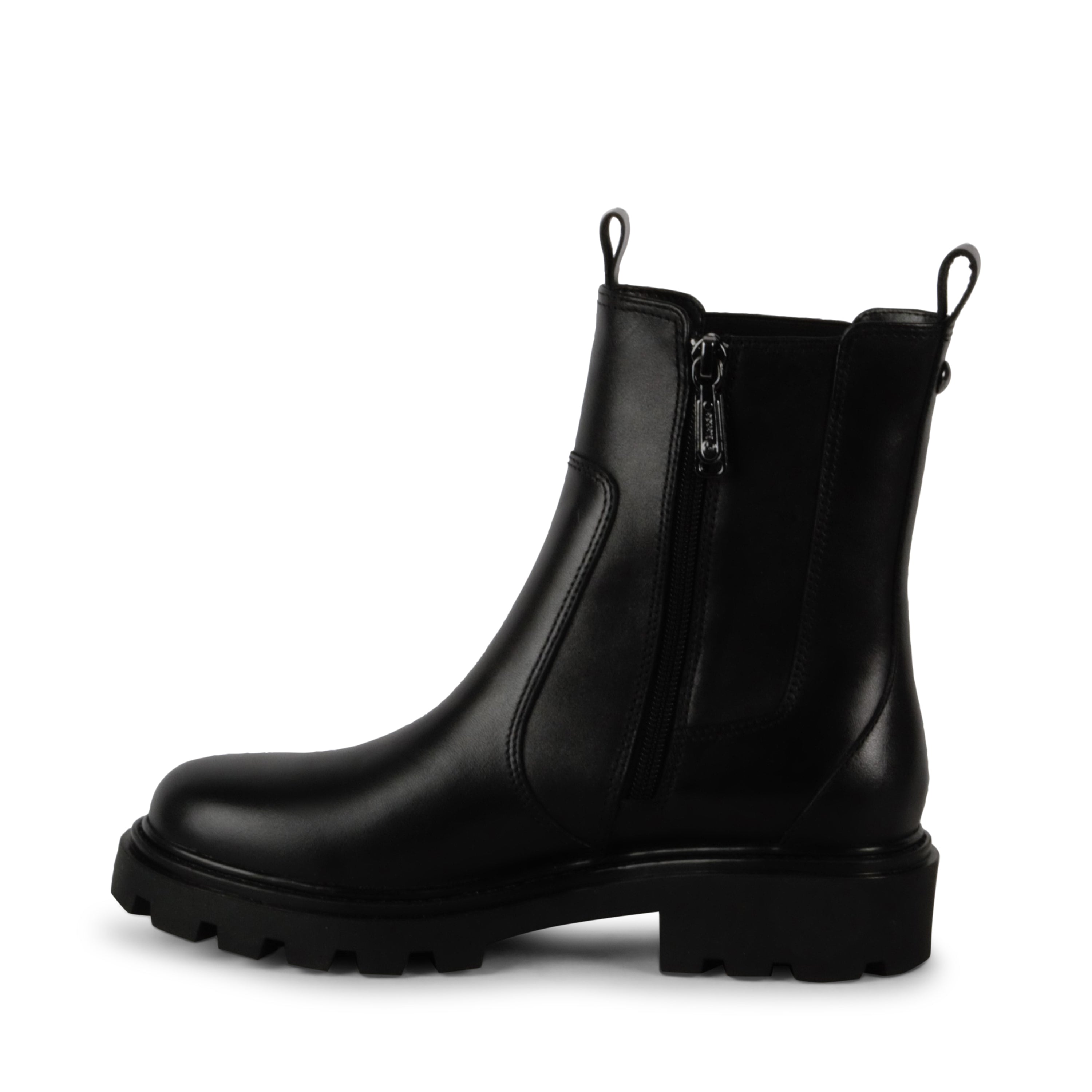BLACK LEATHER
