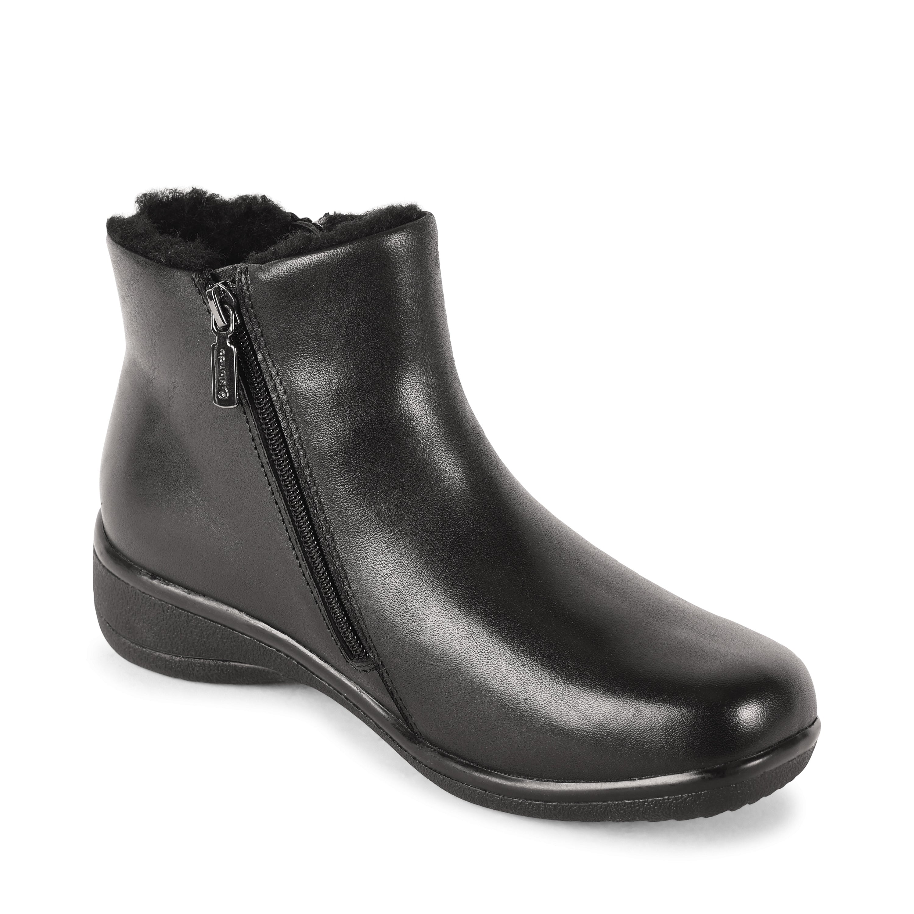 BLACK LEATHER