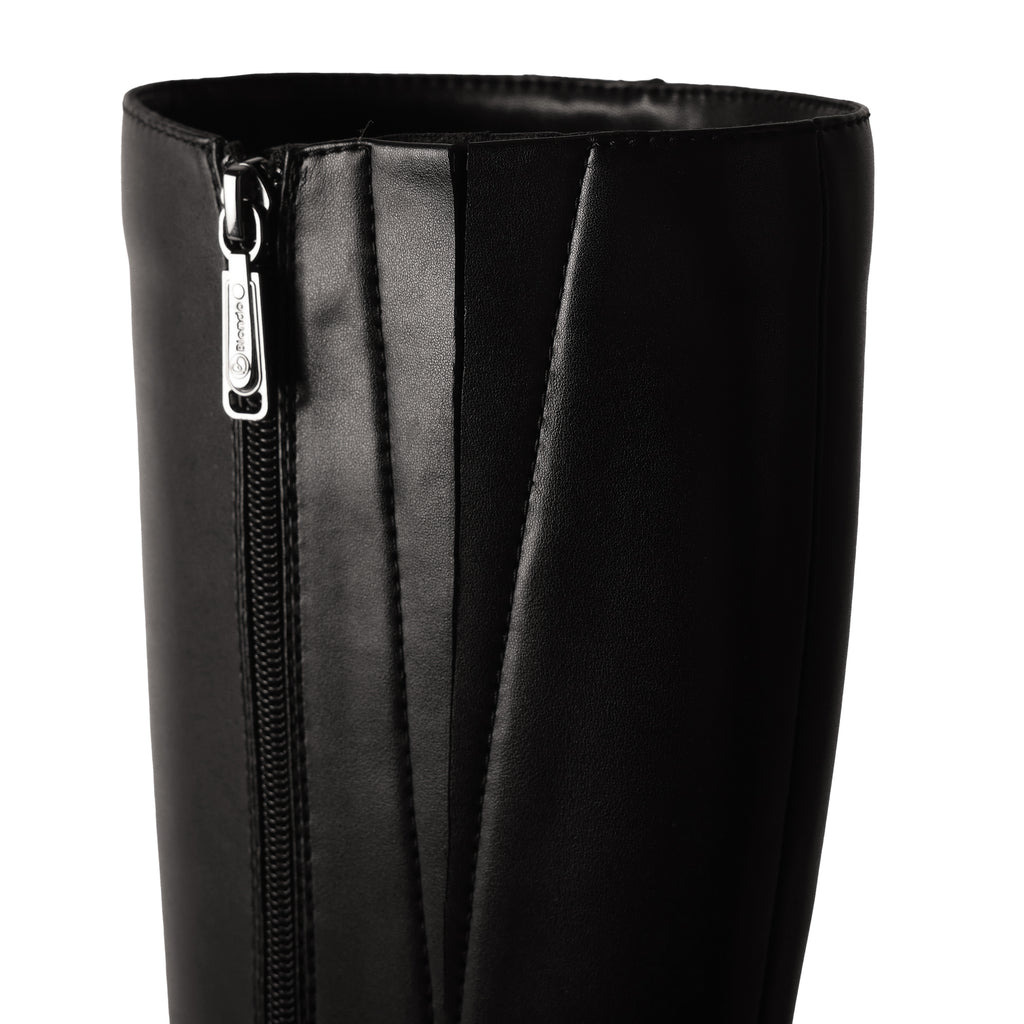 BLACK LEATHER