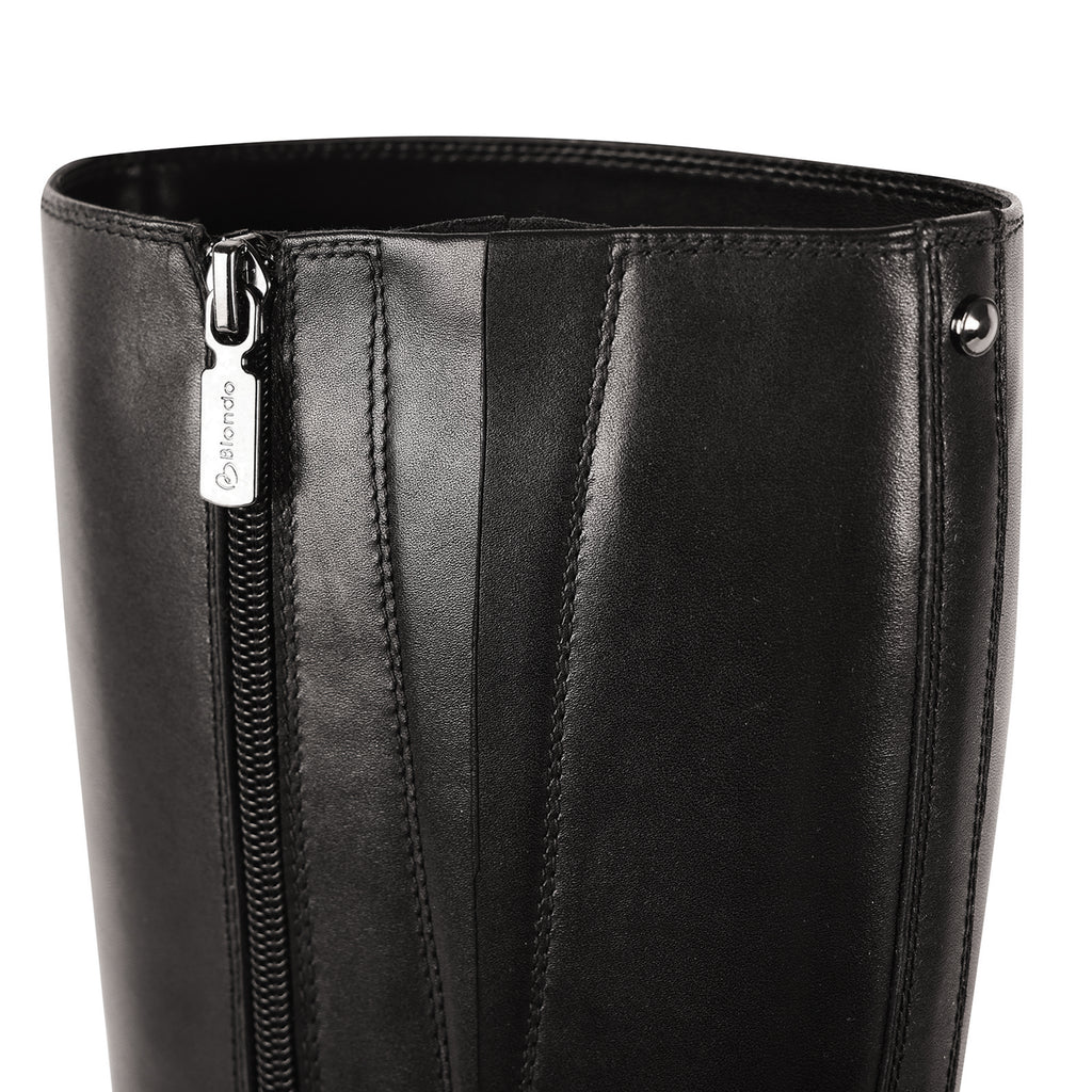 BLACK LEATHER