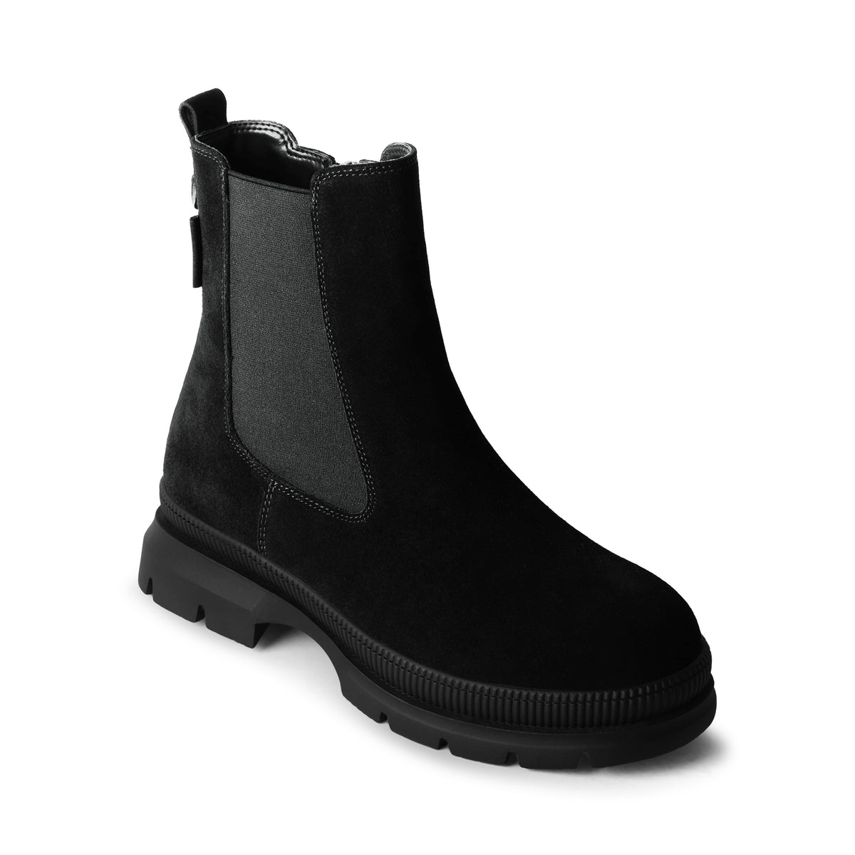 NOELENES BLACK SUEDE WATERPROOF BOOT