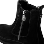 NOELENES BLACK SUEDE WATERPROOF BOOT