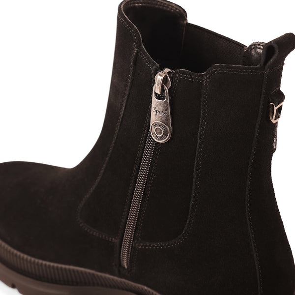 BLACK SUEDE