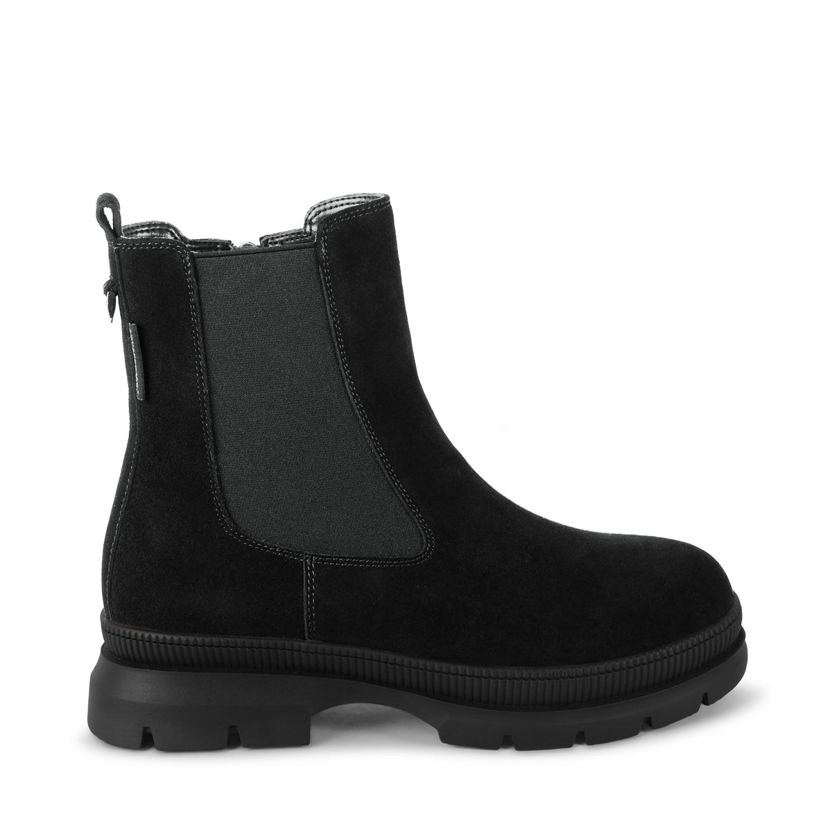 NOELENES BLACK SUEDE WATERPROOF BOOT